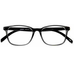 Lunettes de lecture I Need You +1.50 dpt Lucky gris-noir