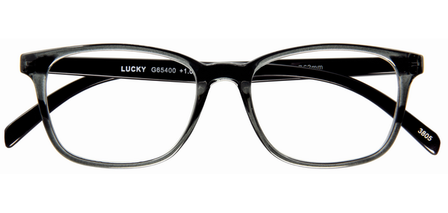 Reading glasses I Need You +2.00 dpt Lucky gray-black