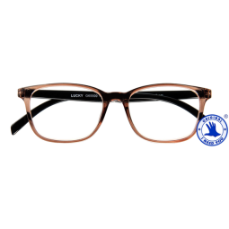 Lunettes de lecture I Need You +1.00 dpt Lucky marron-noir