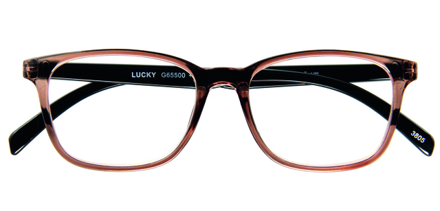 Lesebrille I Need You +1.50 dpt Lucky braun-schwarz
