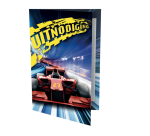 Carte invitation Voiture de course