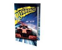 Uitnodigingen Race auto
