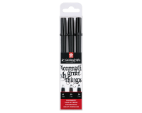 Set calligraphie Sakura Pigma 3 largeurs noir