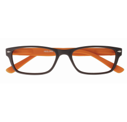 Lunettes de lecture I Need You +2.00 dpt Feeling brun-orange