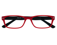 Lunettes de lecture I Need You +1.00 dpt Feeling rouge-noir