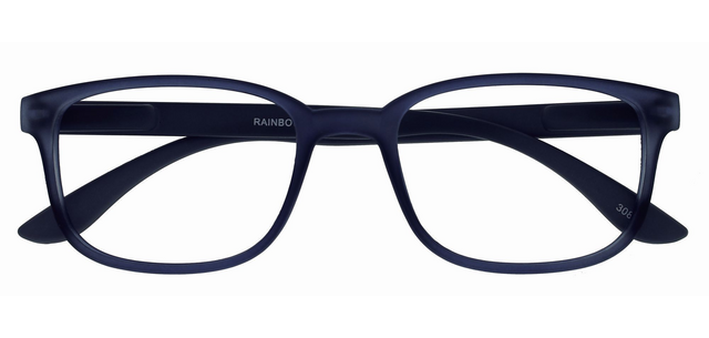 Leesbril I Need You +2.50 dpt Rainbow blauw