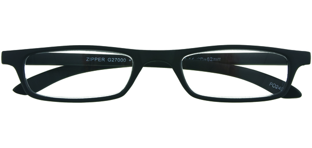 Lesebrille I Need You +1.00 dpt Zipper schwarz