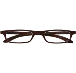 Lunettes de lecture I Need You +1.00 dpt Zipper brun