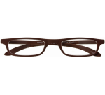 Lesebrille I Need You +2,00 dpt Zipper braun