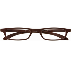 Lunettes de lecture I Need You +2.00 dpt Zipper brun