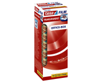 tesafilm® adhesive tape 33mx19mm transparent 8 rolls