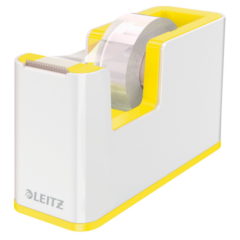 Dévidoir Leitz WOW blanc/jaune