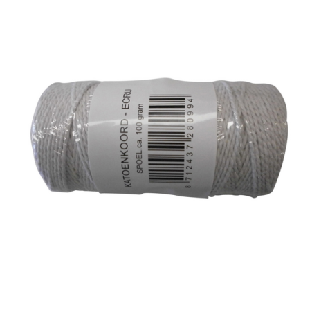 Ficelle Muller coton 100m écru