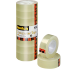 Ruban adhésif Scotch 550 33mx19mm transparent 8 rouleaux