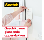 Plakband Scotch Crystal 600 19mmx25m transparant + handdispenser