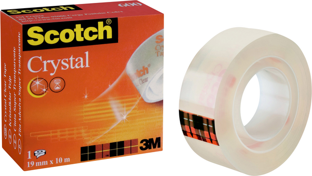 Rouleau Scotch transparent 19 mm x 33 m