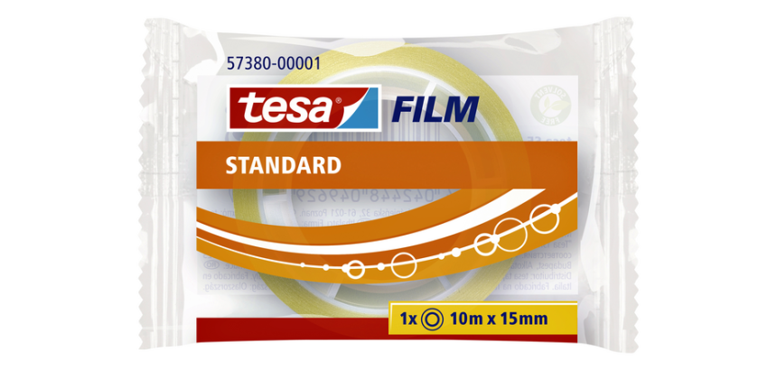 tesafilm® Standard Adhesive Tape 10mx15mm Transparent