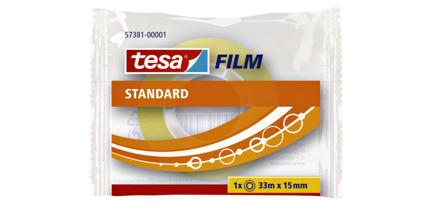 Ruban adhésif tesafilm® Standard 33m15mm transparent