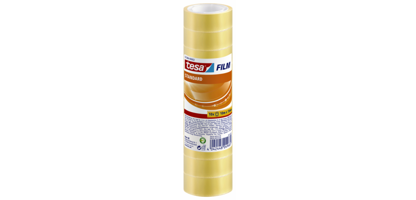 tesafilm® Standard Adhesive Tape 10mx15mm Transparent 10 Rolls