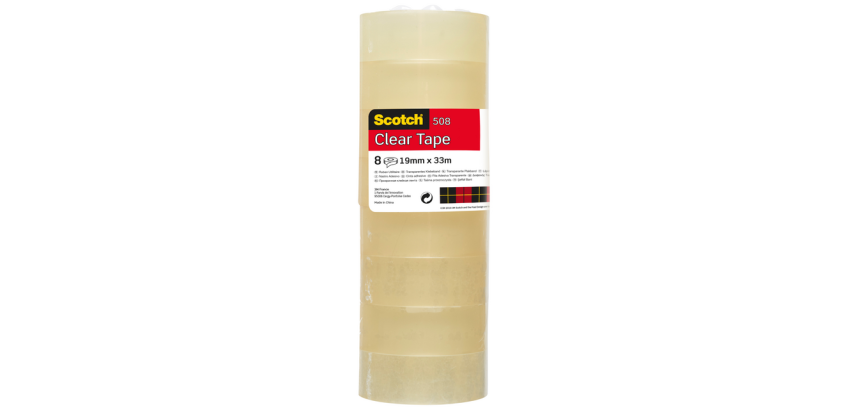 Scotch 508 Adhesive Tape 19mmx33m Transparent