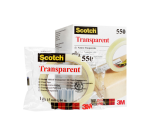 Ruban adhésif Scotch 550 66mx15mm transparent
