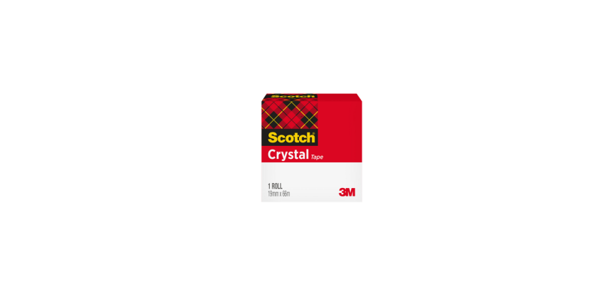 Scotch Crystal 600 Transparent Tape 66mx19mm