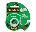 Ruban adhésif Scotch Magic 810 15mx19mm invisible + dévidoir