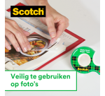 Ruban adhésif Scotch Magic 810 15mx19mm invisible + dévidoir