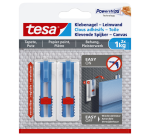 tesa® Adhesive Nail for Wallpaper & Plaster 1kg White - Set of 2 Pieces