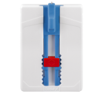 Klevende spijker tesa® canvas- behang en pleisterwerk 2kg wit 2 stuks