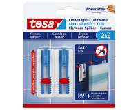 Clou adhésif tesa® Toile Carrelage & Métal 2kg blanc 2 pièces