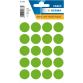 Etiket HERMA 1878 rond 19mm fluor groen 100stuks