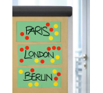 Etiquette HERMA 2212 rond 8mm rouge 5632 pièces