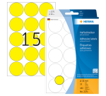 HERMA Label 2271 round 32mm yellow 480 pieces