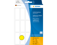 HERMA label 2411 20x50mm yellow 480 pieces