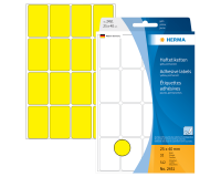 HERMA Etikett 2451 25x40mm gelb 512 Stück