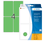 Etiket HERMA 2495 52x82mm groen 128 stuks
