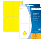 HERMA Label 2491 52x82mm yellow 128 pieces