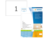 Etiquette HERMA Premium 8690 148,5x205mm blanc 400 pièces