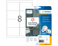 Etiquette amovible HERMA 10018 99,1x67,7mm blanc 200 pièces