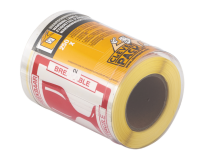 CleverPack Labels Text Fragile/Breekbaar 80x100mm white/red