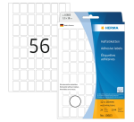 Abnehmbare Etiketten HERMA 10603 12x18mm weiß 1344 Stück