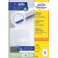 Avery Zweckform 3659, étiquettes universelles, Ultragrip, blanc, 100 feuilles, 97 x 42,3 mm