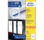 Avery Large 61x192mm Adhesive White Back Labels 100 Sheets