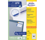 Avery Label 3667 48.5x16.9mm white 6400 pieces