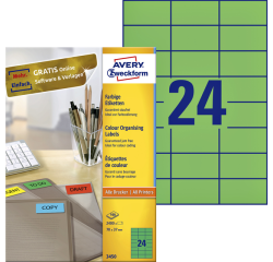 DE_B.100 F. ILK ETIQ. VERT 70X37