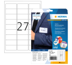 Etiquette badge HERMA 4511 63,5x29,6mm blanc