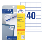 Avery Label 4780 48.5x25.4mm white 1000 pieces