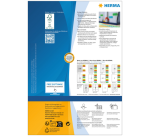 Etiquette HERMA 4406 70x37mm jaune 2400 pièces