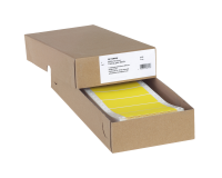 HERMA Label 8181 88.9x35.7mm 1 row yellow 2000 pieces